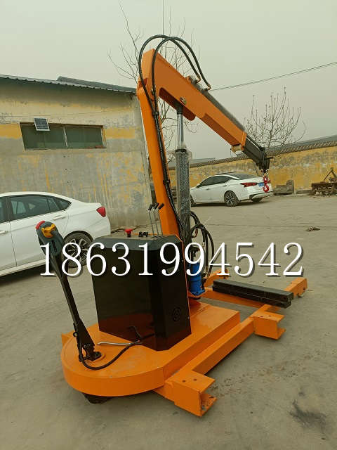 邢台县自卸车厢随车吊 自制轮式四不像起重机 四驱平板吊 5吨 贵盛